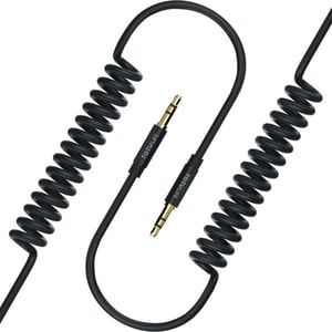 

Totulife Spring Aux Cable 1.5m Black