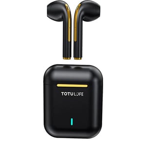 

Totulife T-TWSSPRKBK Sparkle Series True Wireless Earbuds Black