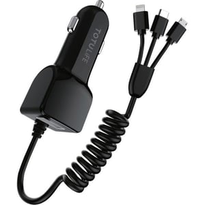 

Totulife 3-in-1 Car Charger Black