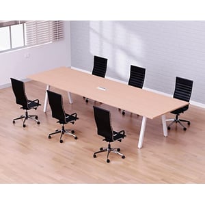 

Bentuk 13924 6 Seater Oak Conference Meeting Table