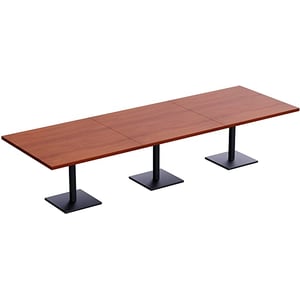 

Ristoran 500x500e-360 12 Seater Square Base Cafe-dining-meeting Table Apple Cherry