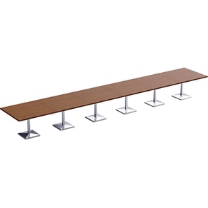 

Ristoran 500Pe720 24 Seater Square Modular Pantry Table Dark Walnut
