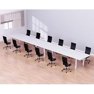 

Figura 72-48 12 Seater White Conference-meeting Table