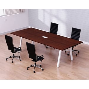 

Bentuk 13918 4 Seater Apple Cherry Conference Meeting Table
