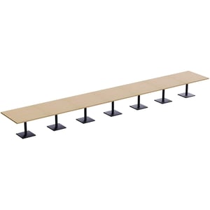 

Ristoran 500x500e-840 28 Seater Square Base Cafe-dining-meeting Table Oak