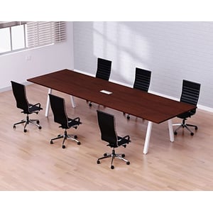 

Bentuk 13924 6 Seater Apple Cherry Conference Meeting Table