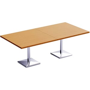

Ristoran 500Pe240 8 Seater Square Modular Pantry Table Light Walnut