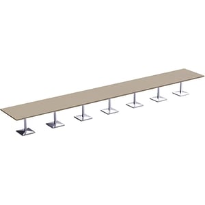 Ristoran 500Pe840 28 Seater Square Modular Pantry Table Linen
