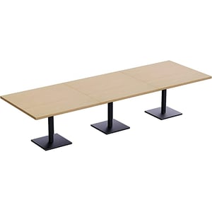 

Ristoran 500X500E360 12 Seater Square Base Cafe Dining Meeting Table Oak