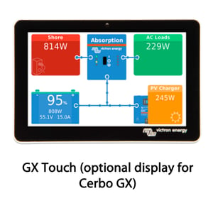 Victron Gx Touch 50-touch Display For Cerbo Gx