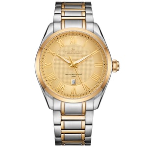 

Tornado Men's Analog Champagne Dial Watch - T8007-tbtc