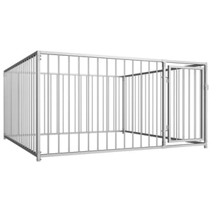 Vidaxl Outdoor Dog Kennel 200x200x100 Cm