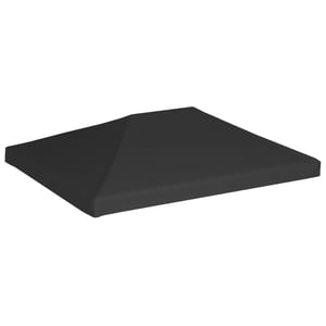 

Vidaxl Gazebo Top Cover 270 G/m 4x3 M Black