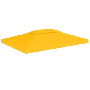 

Vidaxl 2-tier Gazebo Top Cover 310 G/m 4x3 M Yellow