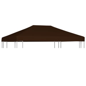 

Vidaxl Gazebo Top Cover 310 G/m 3x4 M Brown