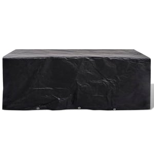 

Vidaxl Garden Furniture Cover 8 Person Poly Rattan Set 10 Eyelets 229x113cm