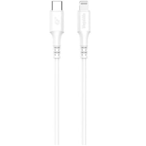 

Blupebble PowerFlow USB Type-C To Lightning Cable 1m White