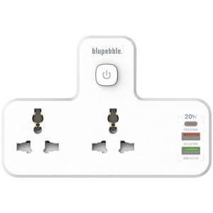 

Blupebble BP-WA190J2P-WH Multi Plug - BP-WA190J2P-WH