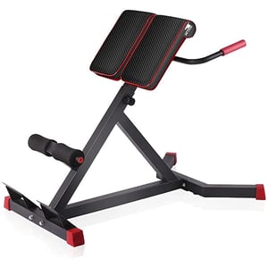 

Skyland Adjustable Ab/back Bench Multi Workout Home Gym - Em-1850 Unisex Adult, Black/red, 106.9 X 56.9 X 107.95 Cm