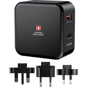 

Swiss Military 65W Dual Port USB Charger Black