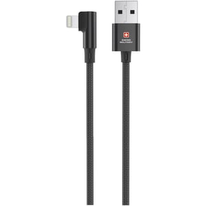 Swiss Military USB-A To Lightning Cable 2m Black