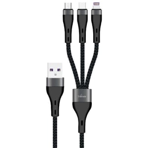 

Trands 3-in-1 Cable 1.2m Black