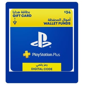PlayStation Network Live USD34 Online Gift Card