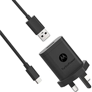 

Motorola Rapid Wall Charger with USB-C Cable 1m Black