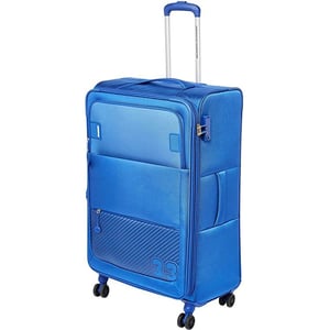 

American Tourister Majoris Soft Large Luggage Trolley Bag Blue,81 Cm Spinner