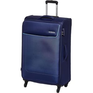 

American Tourister Jamaica Soft Large Luggage Trolley Bag, Navy, 80cm Spinner