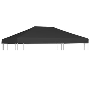 Vida Xl Vidaxl Gazebo Top Cover 310 G/m² 4x3 M Grey