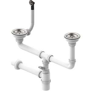 TEKA Sink Basket Waste Kit with 3½" Siphon & Connections - 115890017