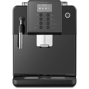 Hisense Espresso Coffee Machine Fully Automatic 1 Year Warranty Uae Version Haucmbk1s1, Standbay Power 1w, Bean Container Capacity 250g