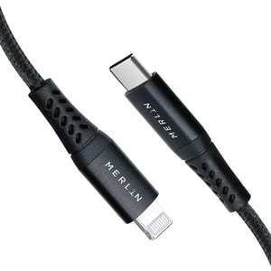 

Merlin USB-C To Lightning Cable 2m Black