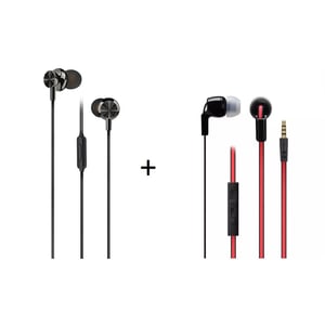 

Astrum EB160 Wired In Ear Headset Black + EB260 Headset Assorted