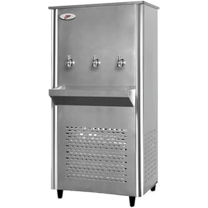 

Milton Stainless Steel Water Cooler 3 Tap 45 Gallons With Full Stainless-steel Body & 3 Push Button Taps For Chilled Water With Built-in Cooling Function Ml45t3d1 Brand Warranty 1 Year Full.