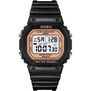 

Astro Kid's Digital Rose Gold Dial Watch - A21807-ppbk