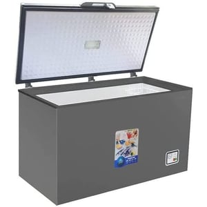 Nikai 500L Single Door Chest Freezer 1 Year Warranty - Ncf500n8bs Marble Silver
