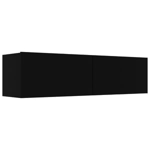

Vidaxl Tv Cabinet Black 120x30x30 Cm Chipboard