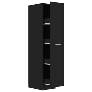 Vida Xl Vidaxl Apothecary Cabinet White 30x42.5x150 Cm Engineered Wood