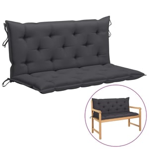 Vidaxl Cushion For Swing Chair Anthracite 120 Cm Fabric