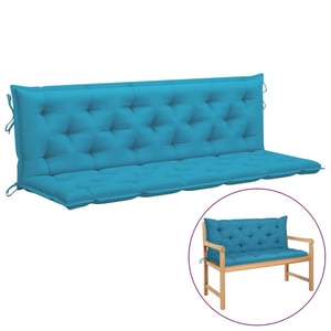 Vidaxl Cushion For Swing Chair Light Blue 180 Cm Fabric