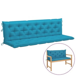 Vidaxl Cushion For Swing Chair Light Blue 200 Cm Fabric