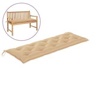 

Vidaxl Garden Bench Cushion Beige 150x50x7 Cm Fabric