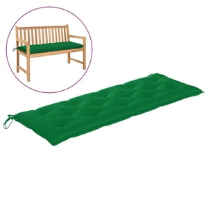 

Vidaxl Garden Bench Cushion Green 150x50x7 Cm Fabric