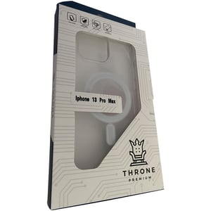 

Throne Premium Back Case With Screen Protector Clear Apple iPhone 13 Pro Max