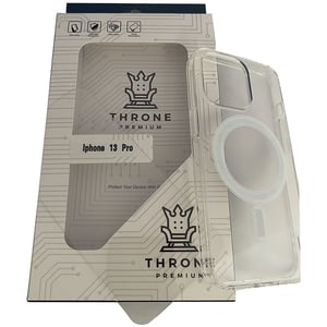 

Throne Premium Back Case With Screen Protector Clear Apple iPhone 13 Pro