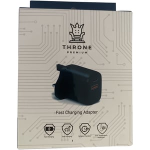 

Throne Premium Dual Port USB-C Charger White