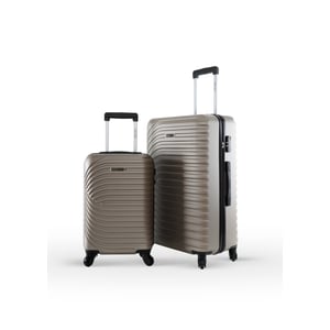 

Para John Lightweight 2-pieces Abs Hard Side Travel Luggage Trolley Bag Set With Lock Unisex Hard Shell Strong