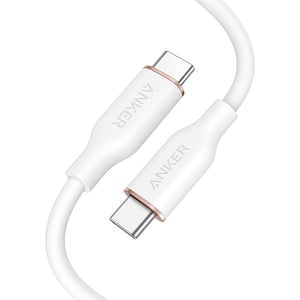 

Anker Powerline III Flow USB-C To USB-C Cable 1.8m Cloud White